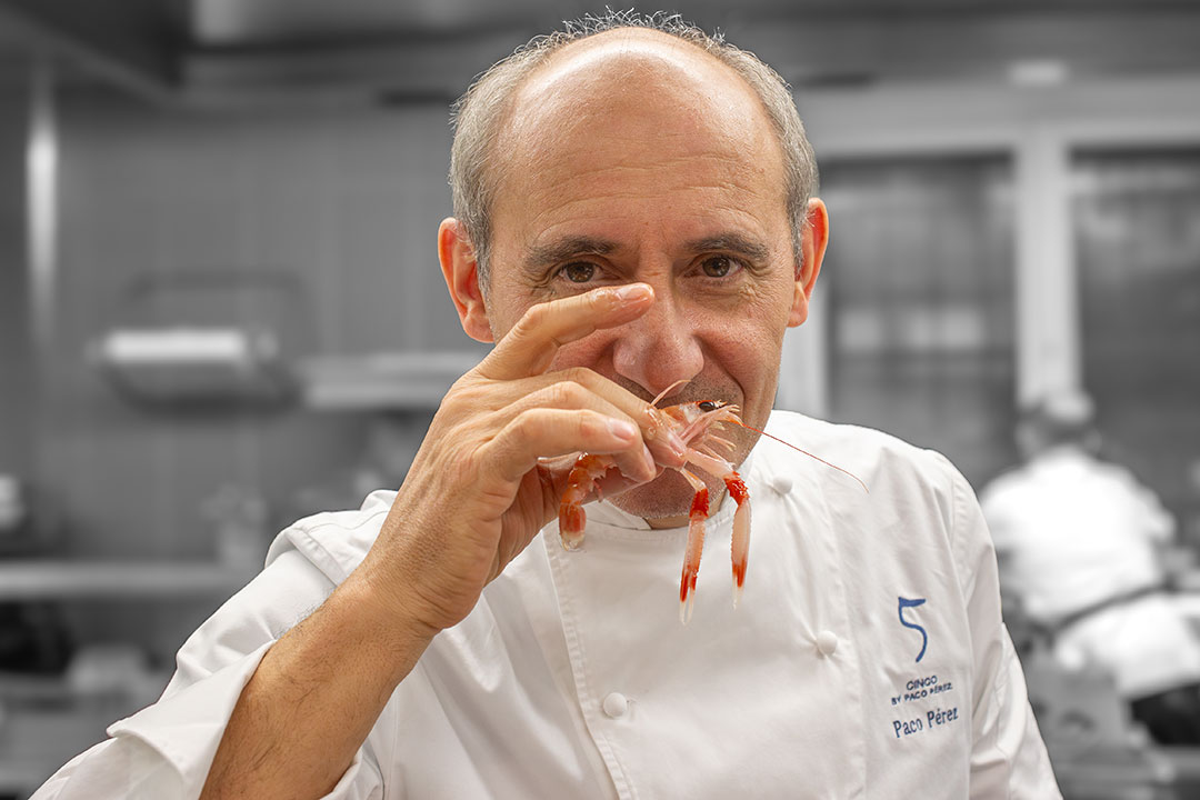 Paco Pérez et la langoustine